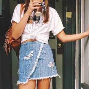 Carmar Jean skirt